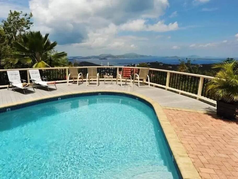 Cielo Vista Villa 3 Bdrm Sleeps 6 Heavenly View Cruz Bay Zewnętrze zdjęcie